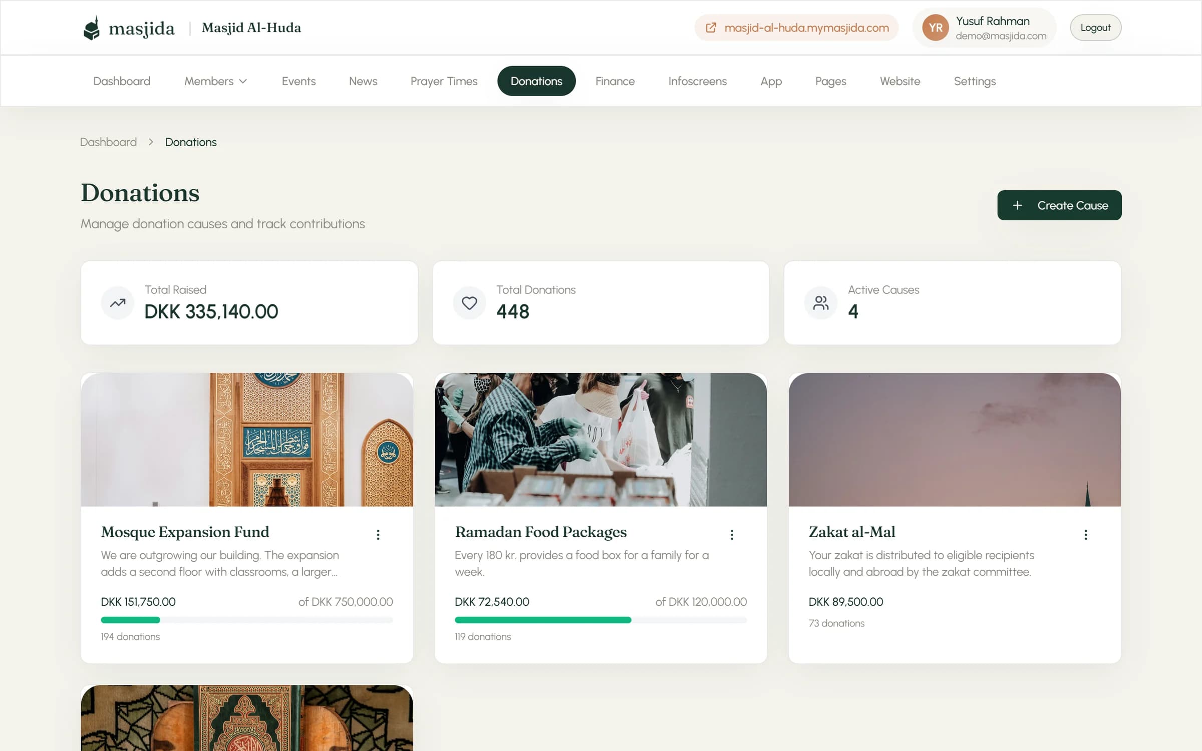 Online Donations